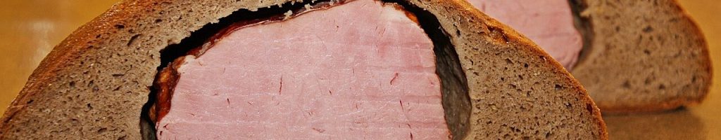 schinken im brotteig